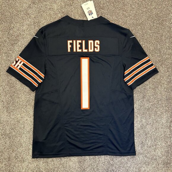 Nike Chicago Bears Football Jersey NFL Fields #1 Men's Size L - Large - NWT $175 - Picture 7 of 16